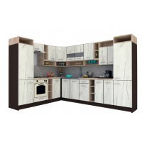 Bucatarie de Colt COSSY NEW ST. 230-310 Wenge / Decor K001